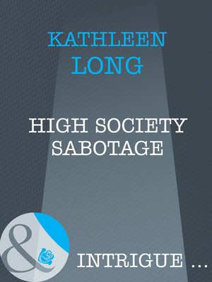 cover image of High Society Sabotage